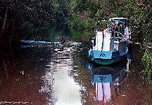 spatrol OFI Police patrol on the Sekonyer Kanan River