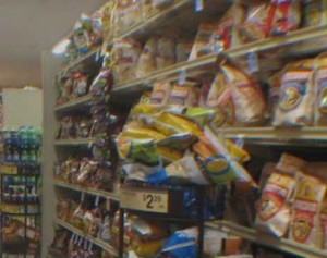 Palm-oil-store Palm oil is now found in about half of all packaged goods on the shelves.