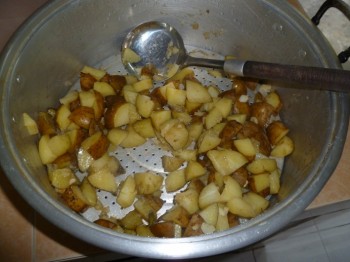 image005 Mashed potatoes used for stuffing cut PVC (heavy duty piping)